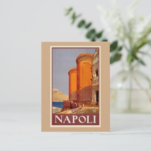Napoli Postkarte (Stehend Vorderseite)