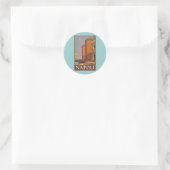 NAPOLI RUNDER AUFKLEBER (Tasche)