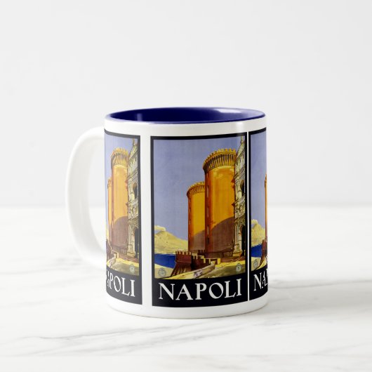 Napoli Zweifarbige Tasse (Vorderseite Links)