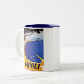 NAPOLI ZWEIFARBIGE TASSE (Vorderseite Links)