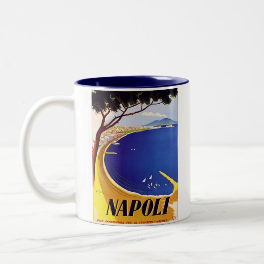 NAPOLI ZWEIFARBIGE TASSE (Links)