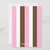 Napolitano Eiscreme-Geburtstags-Einladung Einladung (Rückseite)