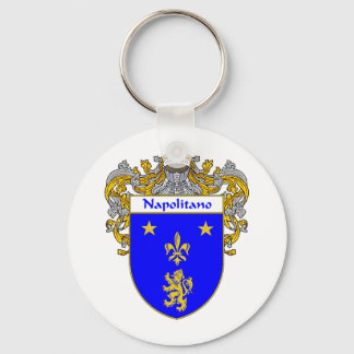 Napolitano-Wappen (mantled) Schlüsselanhänger