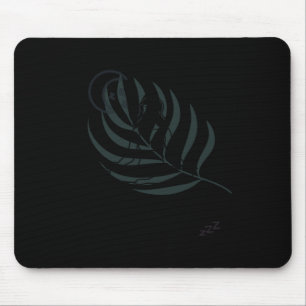Napper-Aufkleber für die Achtsamkeitsstufe Mousepad