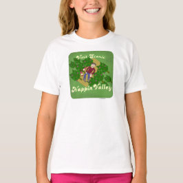 Nappin Valley Cheeky Napa Travel Cartoon T-Shirt