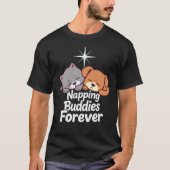 Napping Buddies Forever - T - Shirt-Design T-Shirt (Vorderseite)