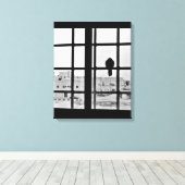 Napping Dove Leinwanddruck (Insitu (Holzboden))