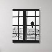 Napping Dove Leinwanddruck (Vorderseite)