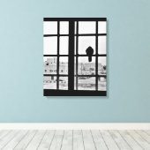 Napping Dove Leinwanddruck (Insitu (Holzboden))