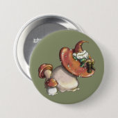Napping Gnome Button (Vorne & Hinten)