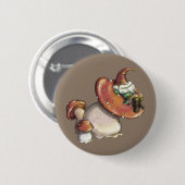 Napping Gnome Button (Vorne & Hinten)