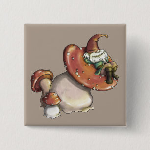 Napping Gnome Button