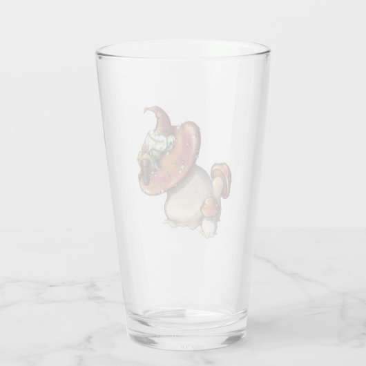 Napping Gnome Glas (Rückseite)