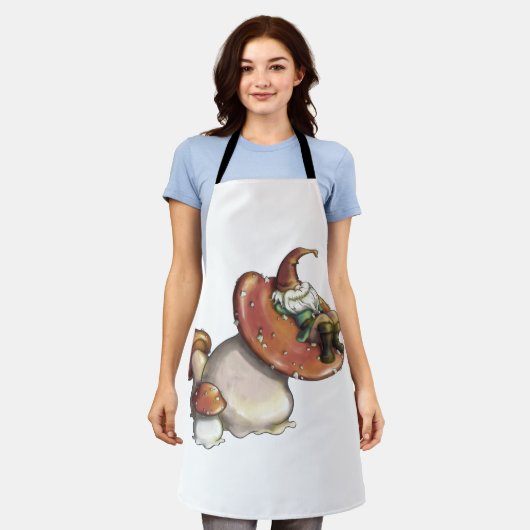 Napping Gnome Schürze (Getragen)