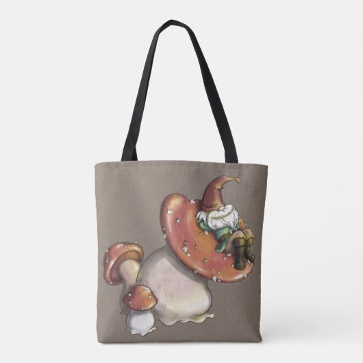 Napping Gnome Tasche (Rückseite)