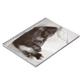 Napping Gorilla Foto Notizblock (Linke Seite)