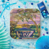 Napping in Key West Fun and Casual Pappteller (Party)