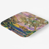 Napping in Key West Fun and Casual Pappteller (Gewinkelt)