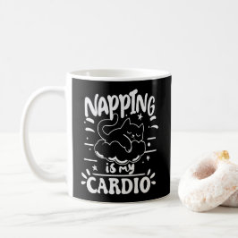 Napping ist mein einfaches, lustiges Katzen-Design Kaffeetasse