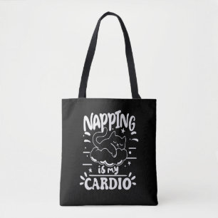 Napping ist mein einfaches, lustiges Katzen-Design Tasche