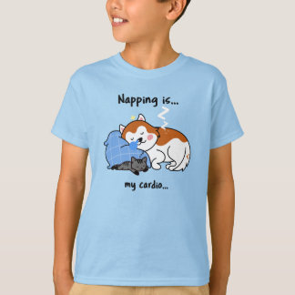 Napping ist... mein Herz.. schlafendes Nickerchen T-Shirt