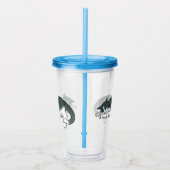 Napping Kitty Acryltrinkbecher (Rechts)