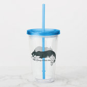 Napping Kitty Acryltrinkbecher (Vorderseite)