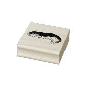 Napping Kitty Gummistempel (Stempel)