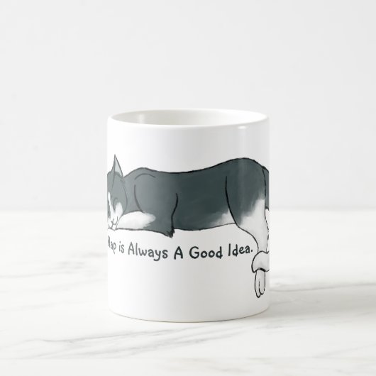 Napping Kitty Kaffeetasse (Mittel)