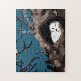 Napping Owl - Puzzle