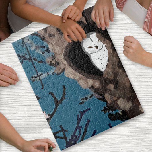 Napping Owl - Puzzle