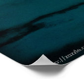 Napping Pelican Poster (Ecke)