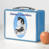 Napping Penguins Lunchbox (Beispiel)