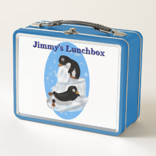 Napping Penguins Lunchbox