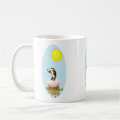 Napping Pinguin in der Sonne Kaffeetasse (Links)