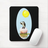 Napping Pinguin in der Sonne Mousepad (Mit Mouse)