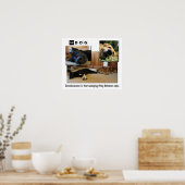 Napping Poster (Küche)