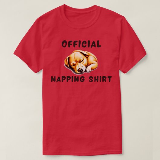 Napping-Shirt T-Shirt (Design vorne)