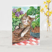 Napping-Therapie Karte (Gelbe Blume)