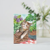 Napping-Therapie Postkarte (Stehend Vorderseite)
