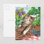 Napping-Therapie Postkarte (Vorne/Hinten)
