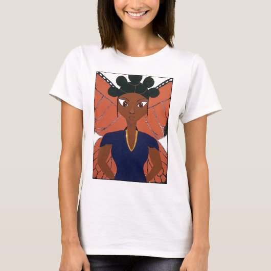 Napptural Butterfly T-Shirt (Vorderseite)