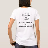 Napptural Butterfly T-Shirt (Rückseite)