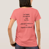 Napptural Butterfly T-Shirt (Rückseite)