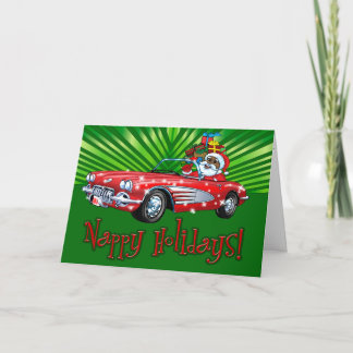 Nappy Holidays! Holiday Card Feiertagskarte
