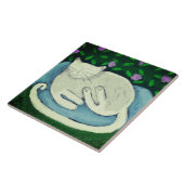 Naptime Abstrakt Pastelmalerei Fliese (Seite)