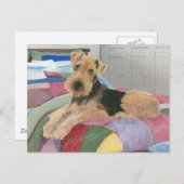 Naptime Postkarte (Vorne/Hinten)