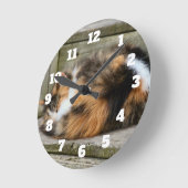 Naptime Runde Wanduhr (Winkel)