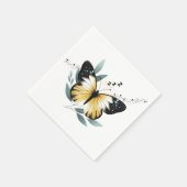 Naptime Whimsical Butterfly schlafen Serviette (Ecke)