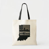 Naptown Geboren und Rave Tote Bag Tragetasche (Vorne)